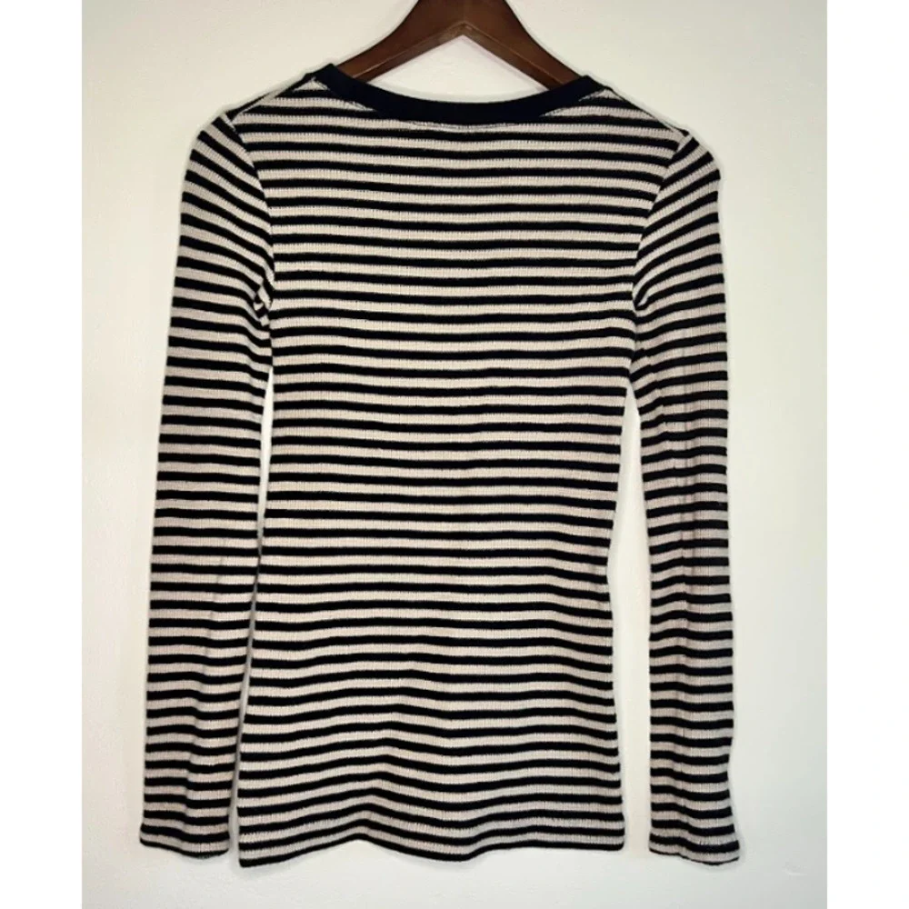 Vince Striped Knit Sweater - Picture 2 of 3